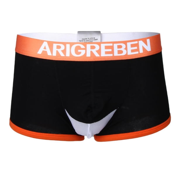 Pantalones cortos deportivos de algodón de malla para hombre, ropa interior clásica con cintura elástica METRO
