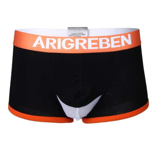 Pantalones cortos deportivos de malla de algodón para hombre, ropa interior clásica con cintura elástica METRO