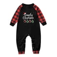 thumbnail image 2 of Odeerbi Christmas Pajamas for Family Holiday Long Sleeve Family Christmas Pajamas Matching Sets Toddler 2025 Printed Parent Child Warm Set Two Piece Sleepwear Family Matching PJs Set Red, 2 of 4