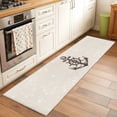 thumbnail image 2 of Nautical Anchor 2'x6' Runner Rugs for Hallway Kitchen Bedside Non Slip Washable, Vintage Coastal Rudder Farmhouse Beige Entryway Rug Runners with Rubber Backing, Long Carpet Runner for Laundry Room, 2 of 8