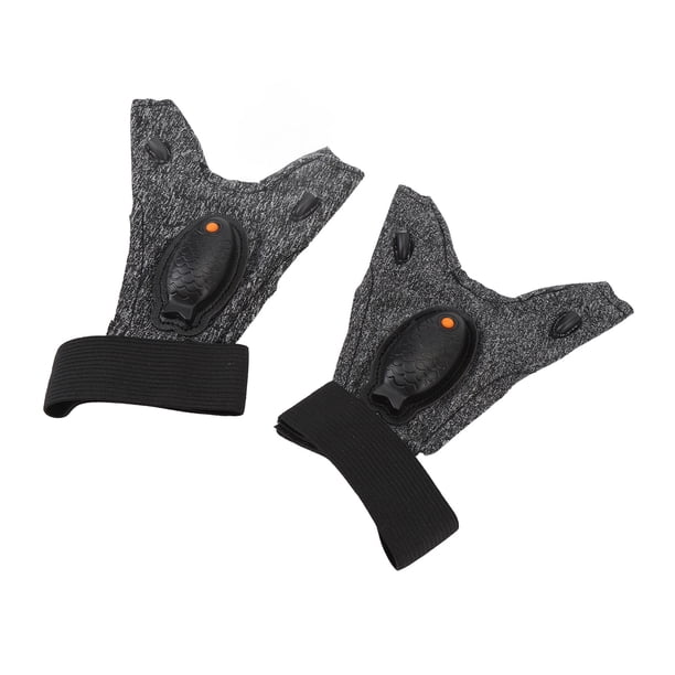 Guantes De Pesca Con Luz LED, Guantes De Pesca Al Aire Libre 1 Par 300 MAh Para Trabajo Al Aire Libre