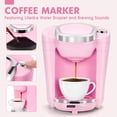thumbnail image 2 of Toy Set Play Kitchen Appliances TooyBing Pink con cafetera, 2 of 7