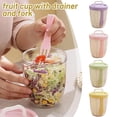 thumbnail image 3 of Wmool Fruit Cup Stge Plastic Breakfast Cup Salad Box, 3 of 8