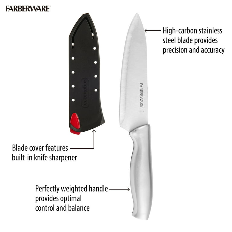 Farberware Edgekeeper Stainless Steel Knife Set 6 pc