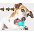 thumbnail image 1 of Juguetes para perros para mascotas Ventosa Placa para lamer molares Pastel Rompecabezas Goma resistente a las mordeduras Bola de energía Juguete para perros Masticar dientes Suministros de limpieza (azul) Rojo Verde, 1 of 5
