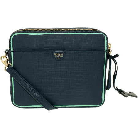 Fossil Women S Sydney Crossbody Bag Leather Cross Body Baguette Women S Sydney Crossbody Bag Leather Cross Body Baguette Midnight Navy