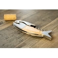 thumbnail image 3 of Kikkerland Lightwood Fish Corkscrew, 3 of 4
