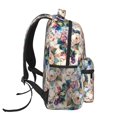 thumbnail image 3 of Pofeuu Rose Flowers Print Backpack for Men and Women - Basic Bookbag Casual Daypack Backpacks for College Work Travel-One Size, 3 of 5
