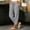 Black, variant on Bnwani Pants for Women, Fashion Wide Leg Elastic Waist Drawstring Causal Pants
