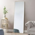 thumbnail image 2 of Full Length Floor Mirror Wall Mounted Rectangle Gold 65"x22", 2 of 10