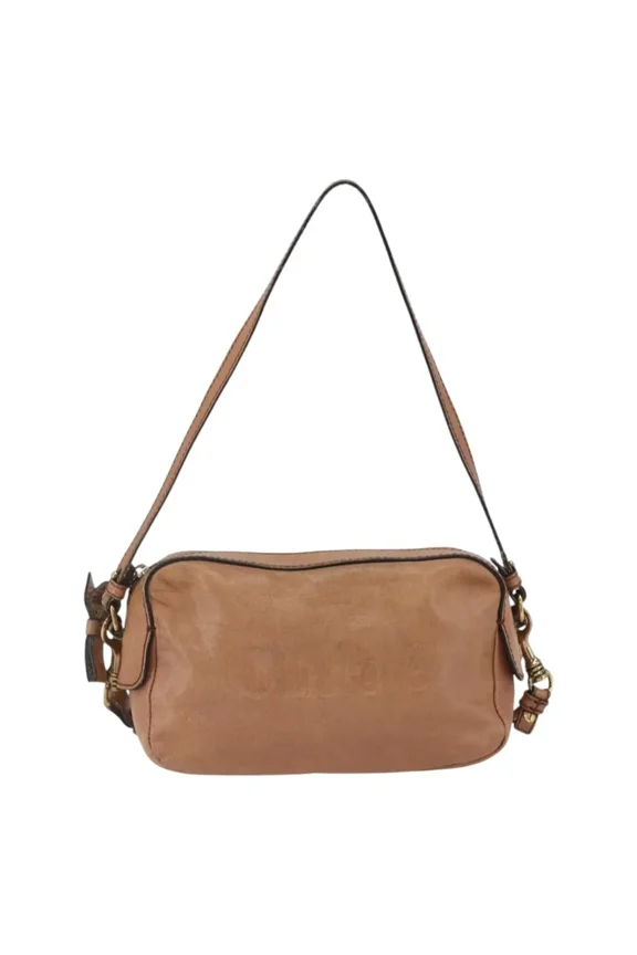 Pre-Owned Chloe Vintage Leather Brown Leather Shoulder Bag Bag