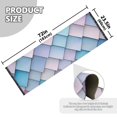 thumbnail image 5 of Yayeee Runner Rug for Bedroom 2'x6' Machine Washable Hallway Non Slip Mat, Purple Art Pattern, 5 of 8