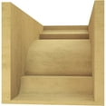 thumbnail image 4 of 11"W x 22"D x 11"H Wide New Brighton Rough Cedar Woodgrain TimberThane Corbel, Primed Tan, 4 of 6
