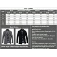 thumbnail image 5 of Men's Wool Blend Pea Coat With Detachable Soft Touch Wool Scarf Warm Winter Trench Coats, 5 of 5