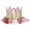 RGB 1, variant on Anvazise Baby Girl Crown Letter Shiny Sequins Flower Headwear Birthday Festival Headband Pink 2