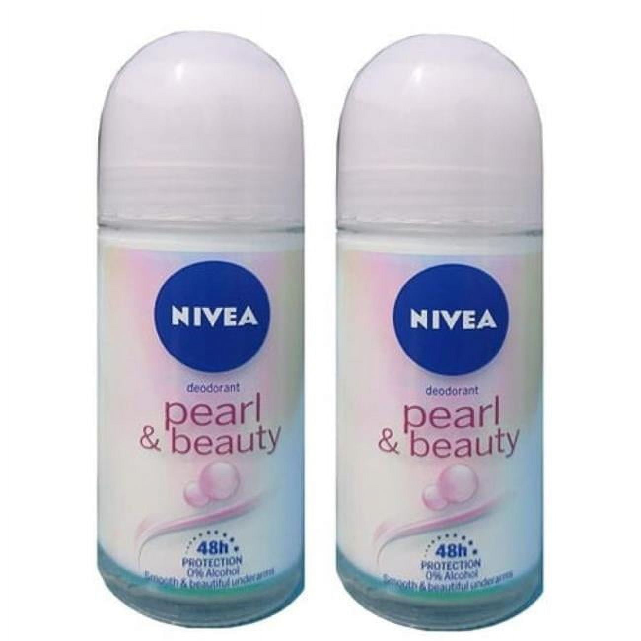 NIVEA Pearl & Beauty Women's Roll-On Antiperspirant