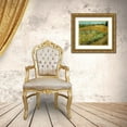 thumbnail image 3 of van Gogh, Vincent 23x20 Gold Ornate Wood Framed with Double Matting Museum Art Print Titled - Wheatfield, 3 of 4
