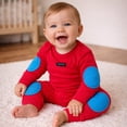 thumbnail image 6 of NurtureNauts Explorer’s Choice Padded Toddler Shirt & Pants Set with Knee & Elbow Pads - Red - 18-24 Months, 6 of 7