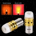 thumbnail image 5 of Alla Lighting BA15S 7506 1156 LED Bulbs Xtreme Super Bright 2525 20W SMD, Turn Signal Lights/Brake Lights/Tail Lights 12V 1003LL 1141LL 1073 3497 315 1073 7511 93 2396 1003 199 1159, Pure Red, 5 of 8