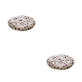 thumbnail image 3 of Matsuzay Cojín para silla Stay Put y antideslizante para mayor comodidad Sillas de oficina transpirables y permeables al sudor para silla de 【estrella】 redonda 1 2Conjunto, 3 of 6
