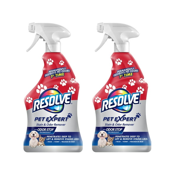 Resolve Pet Stain & Odor Carpet Cleaner, 22 oz (Pack of 2)