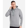 thumbnail image 2 of Men’s Varsity Hooded Sweatshirt - HEATHER GRAY - S, 2 of 6