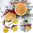 thumbnail image 1 of Handmade Orange Slice Christmas Decorations Set Featuring Natural Rope Hanger for Festive Tree Holiday Farmhouse Interior Display, 1 of 5