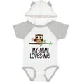 thumbnail image 3 of Inktastic My Mimi Loves Me Girls Owl Girls Baby Bodysuit, 3 of 5