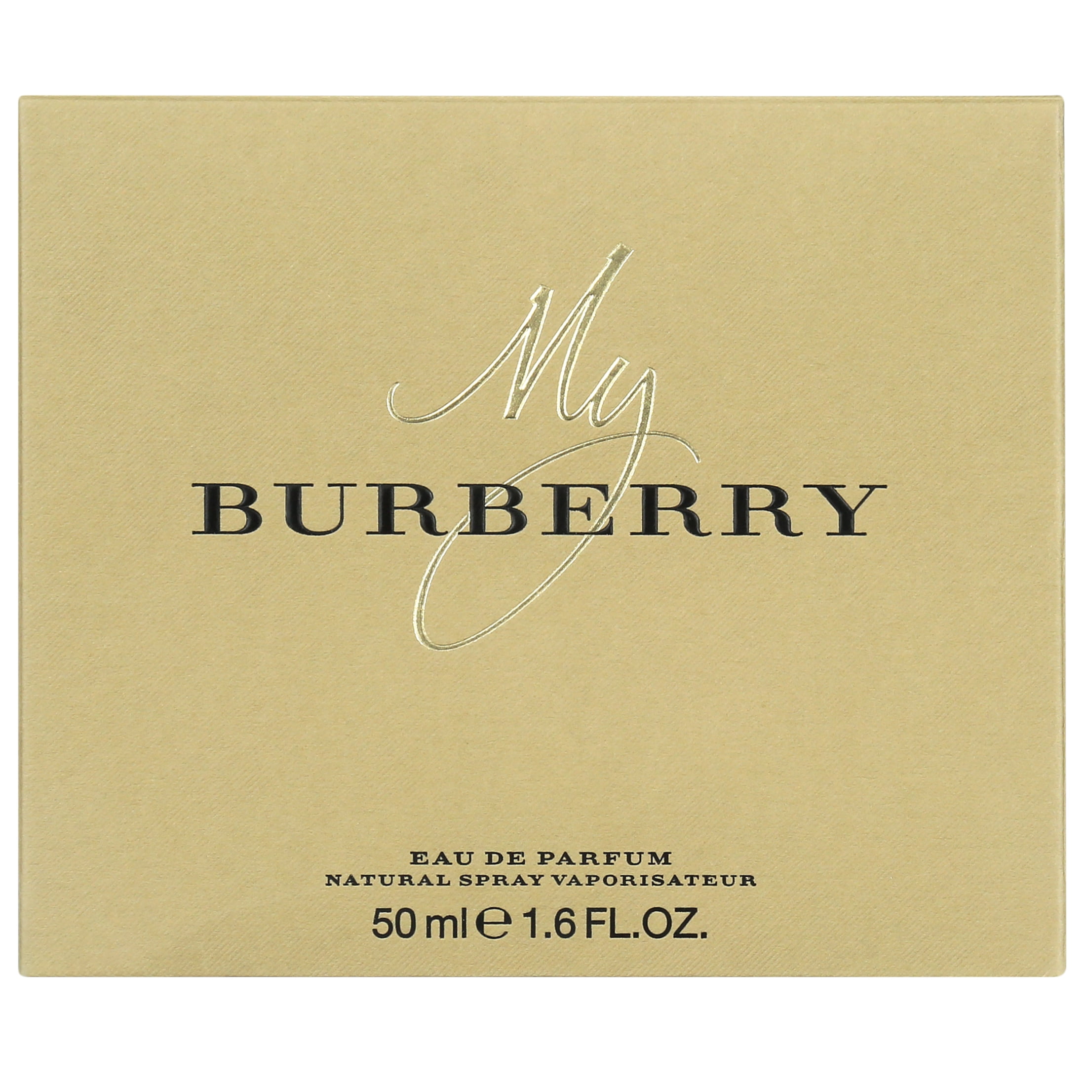 Burberry My Burberry Eau De Parfum Spray Floral Fragrance for Women 1.6 Oz Walmart
