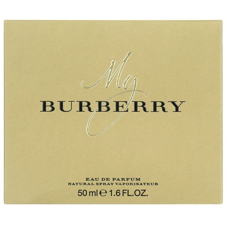 Burberry My Burberry Eau De Parfum Spray Floral Fragrance for Women 1.6 Oz Walmart