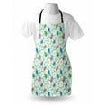 thumbnail image 3 of Ladybugs Apron Colorful Daisies and Ladybirds Image Good Luck Charm Discover Your True Self Concept, Unisex Kitchen Bib Apron with Adjustable Neck for Cooking Baking Gardening, Multi, by Ambesonne, 3 of 3