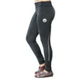 thumbnail image 2 of Women's 3D Gel Padded Semi Compression Thermal Cycling Pants Tights Ankle Zipper and Reflective Elements, 2 of 5