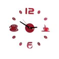 thumbnail image 2 of 3d Diy Roman Numbers Acrylic Mirror Wall Sticker Clock Home Decor Mural Decals, 2 of 3