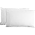 thumbnail image 2 of Bare Home 100% Cotton Flannel Deep Pocket 5-Piece Sheet Set with 2 Bonus Pillowcases (Split King, White), 2 of 6