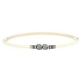 thumbnail image 2 of TANGNADE Womens Belts For Dresses Women Skinny Belt Retro Stretch Ladies Waist Belt White, 2 of 5
