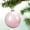 5 Inch-Pink, variant on Elainilye Glitter Christmas Balls Plastic Ceiling Hanging Ornaments for Christmas Tree Decorations Holiday Party Festive Decor