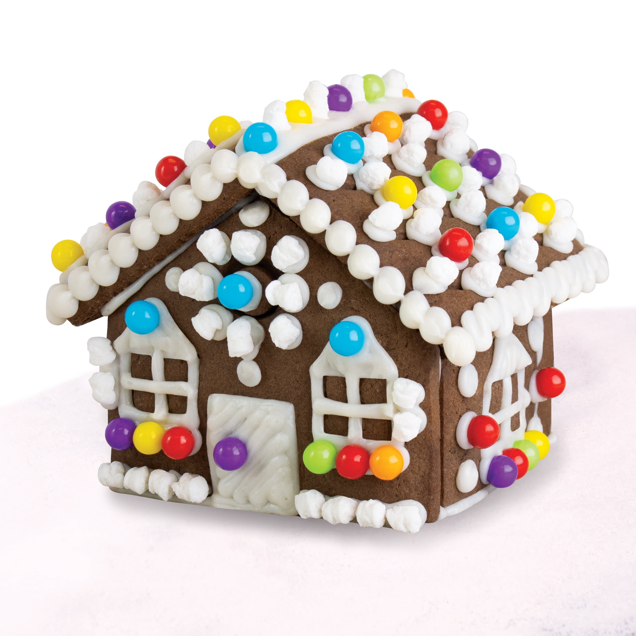(2 pack) Swiss Miss Chocolate Flavored Build It Yourself Cookie Mini House Kit, 7 oz, Contains Wheat, Eggs, Soy, Milk