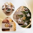 thumbnail image 2 of 12 Pack Pre-Filled Clear Christmas Ball Ornaments,2.4in Transparent Plastic Hanging Baubles with Pine Cone,Berry & Glitter Decor,Assorted Xmas Tree Pendants for Holiday Home Party Decor, 2 of 8