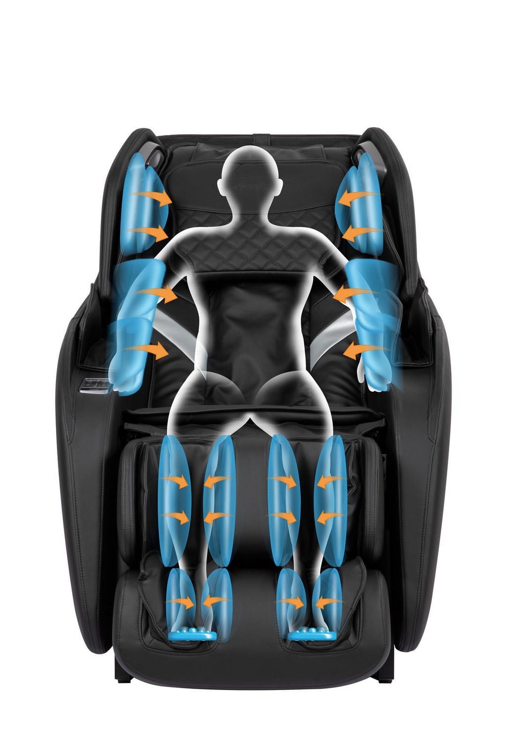 Chaise de massage iComfort IC3860 Noir