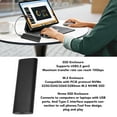 thumbnail image 4 of Tool Free M.2 NVMe PCIe SSD Enclosure, USB3.2 Gen2 10Gbps, Aluminum Alloy, Plug And Play, UASP Compliant, Support 2230 2242 2260 2280, 4 of 8