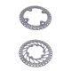 thumbnail image 1 of 2 Sets Delantero Trasero De Rotor Ajuste Para CR125, 250R 02-08 / CRF250R, CRF450R, Motocicletas 450X, 1 of 9