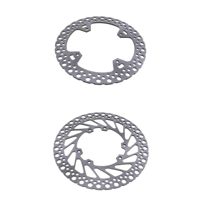 Rotor de disco de freno Zulema 2 Sets Delantero Trasero Ajuste para CR125 250R 02-08 CRF250R CRF450R Motocicletas 450X