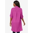 thumbnail image 3 of Jessica London Women's Plus Size Gauze Mega Tunic, 3 of 5