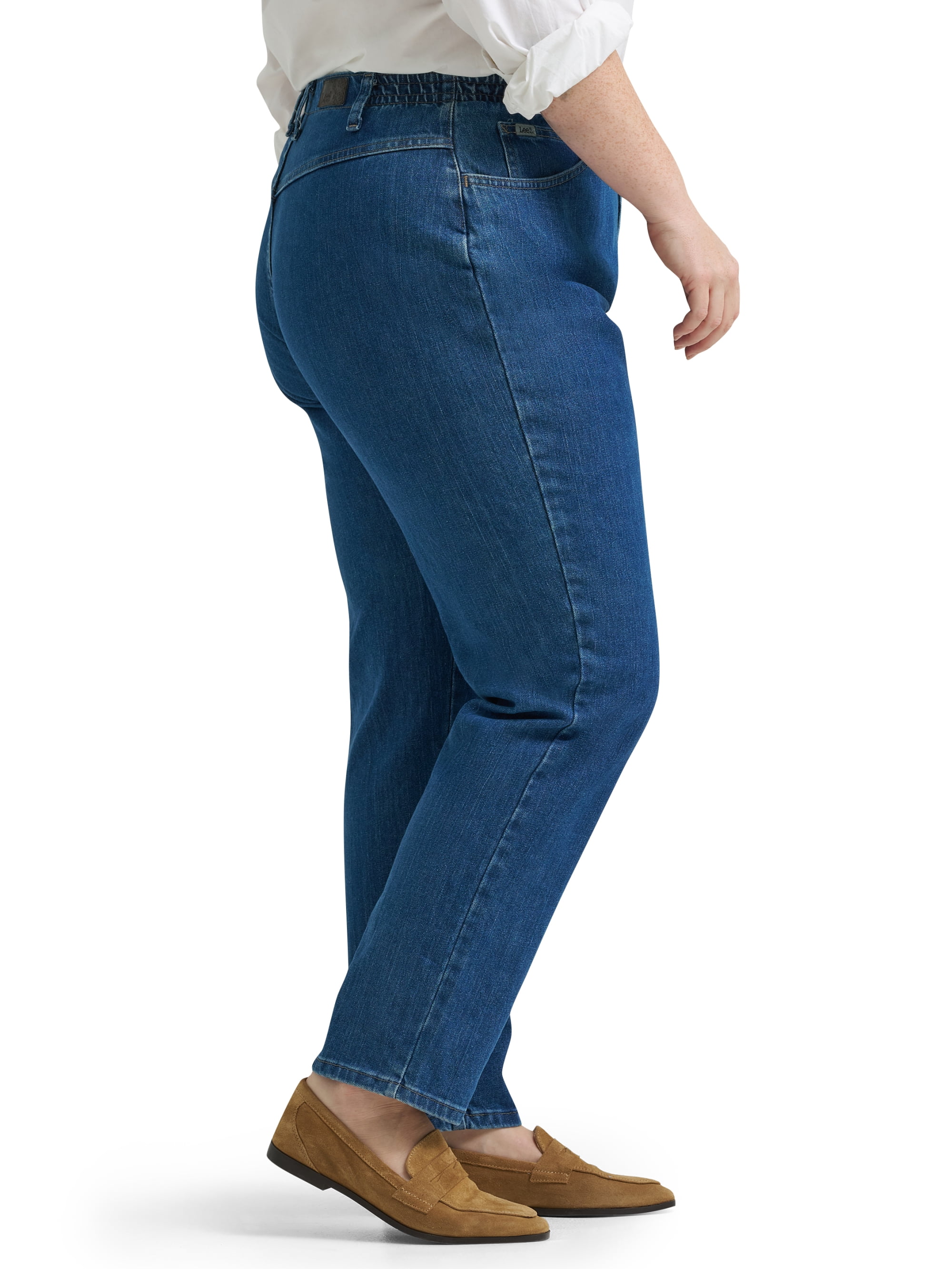 Lee® Women's and Plus Side Elastic Denim Jeans