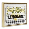 thumbnail image 3 of Stupell Industries Charming Rustic Lemonade Typography Painting Gold Floater Framed Canvas Art Print Wall Art, 31 x 25, 3 of 9