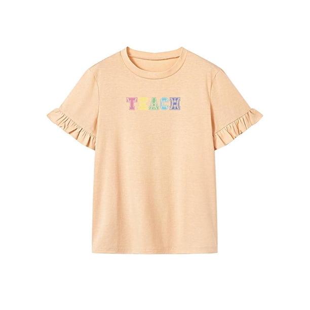 Camiseta para mujer Salvador Básica Ropa deportiva Manga corta M