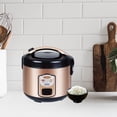 thumbnail image 6 of LP Living Plus Electric Rice Cooker, Non Stick Coating, One Touch Button (1.5L/8Cup), 6 of 6