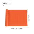 thumbnail image 2 of Uxcell Crepe Paper Roll Crepe Paper Decoration 7.5ft Long 20" Wide Deep Orange, 2 of 5