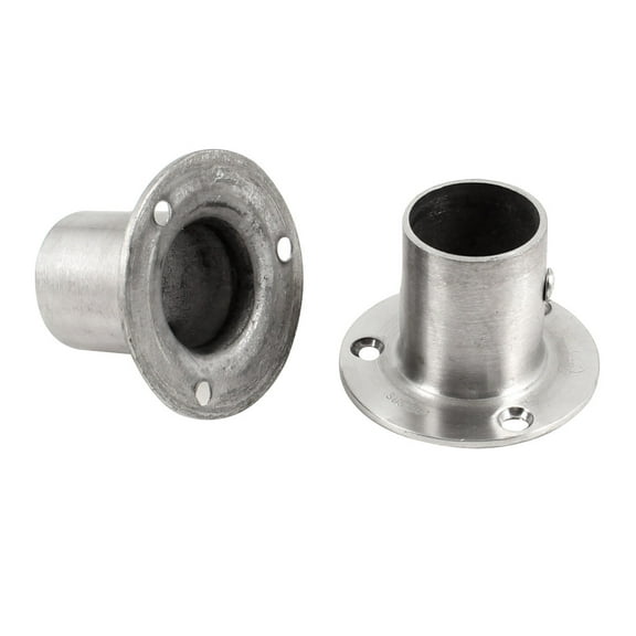 Uxcell 1" Dia Stainless Steel Pipe Weld Neck Flange, 2 Pack