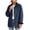 Navy -AT20, variant on Nestiefly Women Button Down Barn Jackets Fall Fashion Lightweight Casual Office Work Shacket with Front Deep Pockets Coffee L